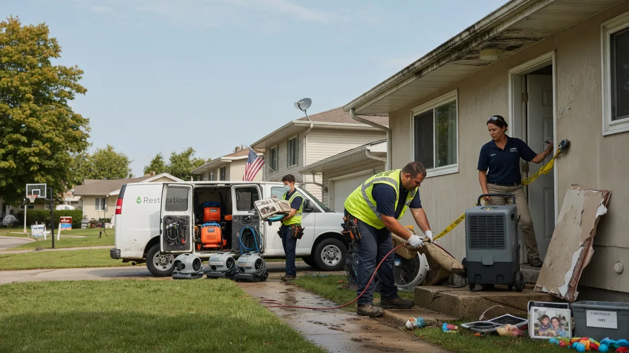 Water Damage Restoration in Three Lakes, WI near me